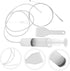 Water Dispensers Line Tool 4pcs refrigerator water cleaner fridge dredging kit Water Line Tool Clean Drain Outlet Dredging Tool drain hole remover...