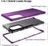 WeLoveCase for Galaxy Note 20 Ultra Case, Cover 3 in 1 Full Body Heavy Duty Protection Hybrid Shockproof TPU Bumper Protective Case for Samsung Ga...