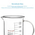 stonylab Glass Beaker with Handle, Borosilicate Glass Graduated Low Form Griffin Beaker with Handle and Pouring Spout, 250 ml...