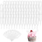 Plastic Pipettes,100 Pcs 4ml Cupcake Pipettes Dropper Transfer Squeeze Syringes Disposable Pipettes Suitable for Chocolate Cupcakes Strawberries M...