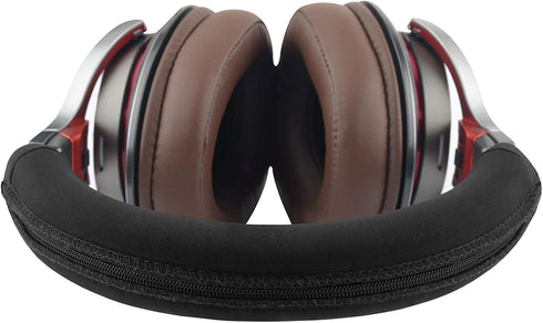 Geekria Flex Fabric Headband Cover Compatible with ATH-MSR7, ATH-MSR7NC, ATH-MSR7BK, ATH-MSR7GM Headphones, Replacement Repair Part, Easy DIY Inst...