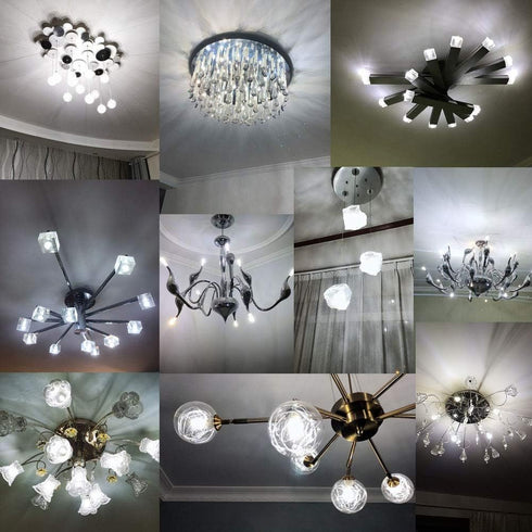 BAOMING G9 LED Bulb Daylight Dimmable 4W, 40W T4 G9 Halogen Equivalent,6000K 120V No-Flicker, Chandelier Lighting 450LM (5 Pack)...