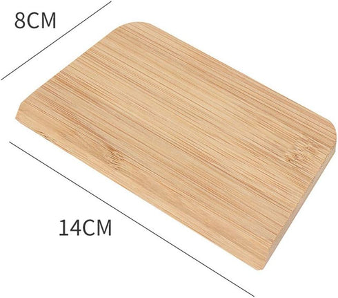 lasenersm 2 Pieces Crepe Scraper Pancake Scraper Crepe Spreaders Pancake Spreader Stick Crepe Maker Bamboo Crepe Spreader Kitchen Tool Pancake Bat...