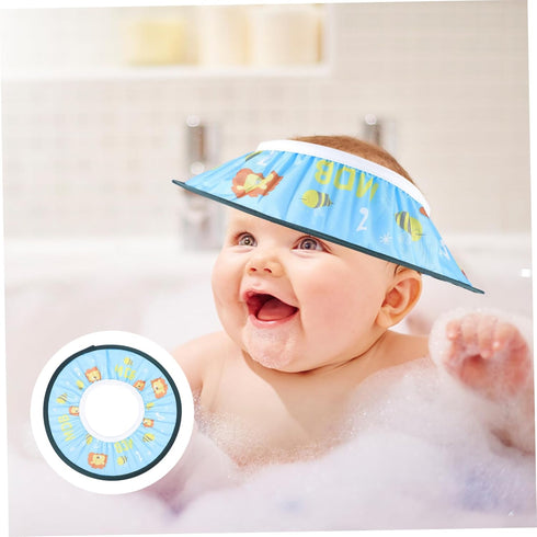 Baby Cap Children Bath Cap Baby Shower Cap Toddler Hair Washing Cap Infant Shower Cap Kids Hat Kids Wash Cap Bath Hat Hat Pp Adjustable...
