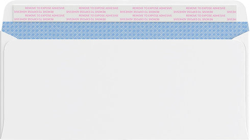 #6 3/4 Envelopes, Security Tinted Self Seal Envelopes for Privacy & Business, 90 Pack Small Envelope Letter Size 3-5/8 X 6-1/2 Inches, Peel and Se...