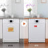 Cimkiz Dishwasher Magnet Clean Dirty Sign Shutter Only Changes When You Push It Non-Scratching Strong Magnet or 3M Adhesive Options Indicator Tells Whether Dishes Are Clean or Dirty (Silver)