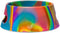 Silipint: Aqua-Fur Silicone Dog Bowl: Hippie Hops -18oz Colapsible/Foldable, Lightweight, Feed & Water Dish, Pet Travel...