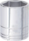 SK Hand Tool 48226 1/2 in. Drive 6-Point Metric Standard Chrome Socket “ 26 mm, Cold Forged Steel Socket with SuperKrome Finish, Made in USA...