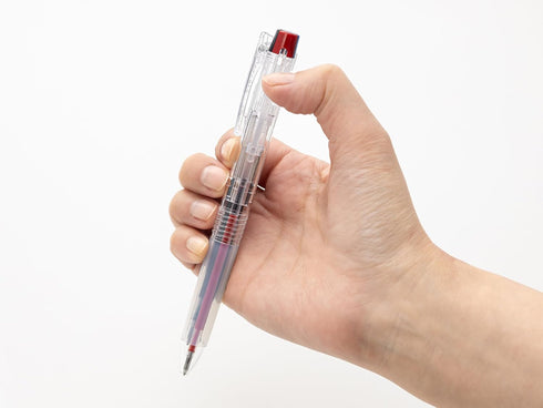Clip 3 Color Ballpoint Pen Clear 0.5mm Black, Red, Blue Ink J3J5-C With Original Stylus Ballpoint Touch Pen...