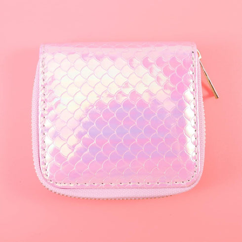 VALICLUD Womens Wallet Womens Wallet Pocket Wallet Holographic Mermaid Wallets Rainbow Girls Wallet Coin Purse Credit Holder Zipper Zipper Wallet ...