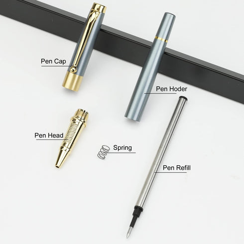Ballpoint Pen Black Refill,Luxury Ballpoint Line width 0.5mm,Best Ball Pen Gift Set for Men & Women Professional Executive,Office,Nice BallPens Cl...