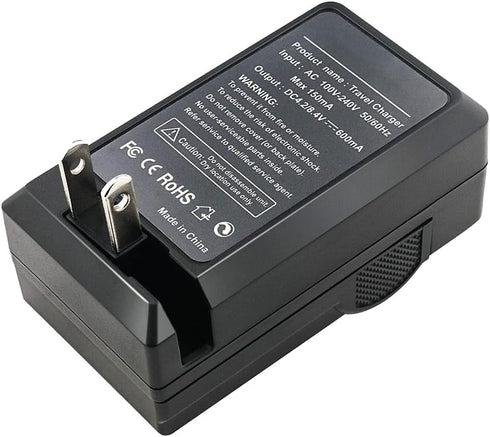2-Pack NP-BG1 Battery & AC Wall Charger, 2000mAh Lithium-Ion NP-FG1 Digital Camera Battery Replacement for Sony CybeShot DSC-W215, DSC-W220, DSC-W...