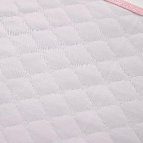 Pleasant Boulevard | Portable Waterproof Baby Changing Pad Liner, Washable Reusable Changing Table Cover Made with Breathable TPU, 27x13in (Pink, ...