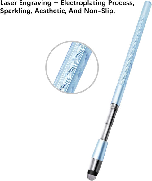 Stylus Pens for Touch Screens, High Precision Scalable Teaching Stylus Pen for iPad/Apple/iPhone/Mini/Air/Android/Microsoft/Surface All Capacitive...