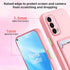 for OnePlus Nord N200 5G Case, N200 Phone Case with Minimalist Credit Card Holder Slot TPU Soft TPU Silicone Scratch-Resistant Card Slot Wallet Ca...