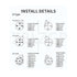 M12 A-Code Elbow 8 Pin Female Sensor Connector Shielded Cable to Flying Leads for Actuator Industrial Automation Profibus 1M/3.3FT...