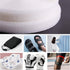 1 Inch x 33 Feet, Sew on Hook and Loop Tape, Non-Adhesive Back Heavy Duty Nylon Strips Fabric Fastener, Hook and Loop Strips for Home, School, Off...
