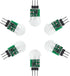 6PCS AM312 Mini Human Sensor Module, HC-SR312 Pyroelectric Infrared PIR Motion Automatic Detector DC 2.7 to 12V with 10pin Wire for Arduino...