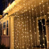 Window Curtain String Lights 20 feet 600 Led Fairy Twinkle Lights with Remote, Timer, 8 Modes for Room Wedding Party Backdrop Outdoor Indoor Decor...