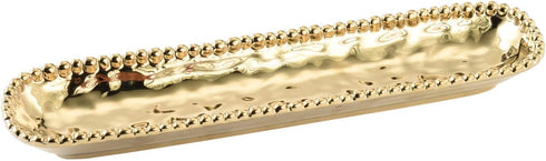 Pampa Bay Porcelain Cracker Cheese and Charcuterie Tray (Gold)...