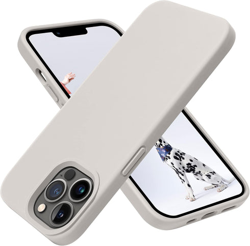 OTOFLY Compatible with iPhone 13 Pro Case, Liquid Silicone Slim Protective Shockproof Phone Case Cover with Anti-Scratch Microfiber Lining, 6.1 in...
