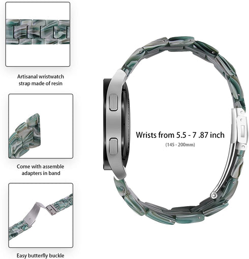 Watch Bands Compatible with Samsung Galaxy Watch 46mm / Galaxy 3 45mm / Huawei Watch GT5 / GT5 Pro / GT4 / 4 Pro / GT3 / GT2 46mm, 22mm Colorful R...