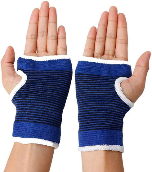 2 Pack - Wrist Palm Support Flexible Wrist Brace/Hand Support Compression Pad for Men and Women...