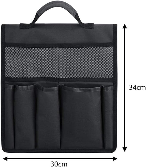 Garden Kneeler Tools Bag Garden Stool Storage Bag Gardening Kneeling Chair Bag Oxford Cloth Storage Bag with Handle for Garden Kneeler Seat (BLACK...
