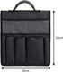 Garden Kneeler Tools Bag Garden Stool Storage Bag Gardening Kneeling Chair Bag Oxford Cloth Storage Bag with Handle for Garden Kneeler Seat (BLACK...