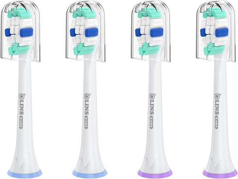 Replacement Brush Heads for Philips Sonicare Toothbrush Handles Toothbrush Heads for Sonicare (Pack of 4)...