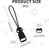 Camera Quick Release Strap, 4 Pcs Black Adjustable Camera Strap Quick Release Clips Connector Buckle Quick Release Connect Adapter to Camera Neck ...