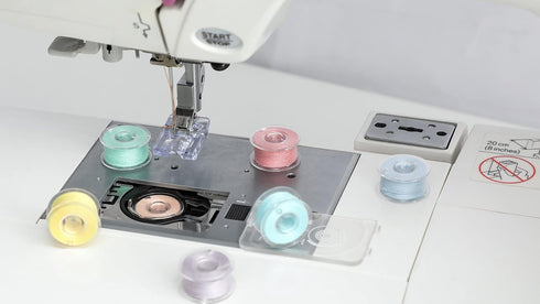 Sew Tech 60pcs Bobbins for Janome 2212 HD3000 HD1000 Magnolia 7330 JW8100 MC500E QDC Skyline Sewist MC Series etc. Embroidery Sewing Quilting Mach...