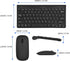 Mini Wired Keyboard and Mouse Set Compact Size, Light Weight, Ultra-Thin Design USB Keyboard Optical Mouse Combo for PC Laptop(Black)...
