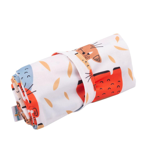 babygoal Wet Dry Bags for Baby Cloth Diapers, Washable Travel Bags, Beach, Pool, Gym Bag for Swimsuits & Wet Clothes with Two Zippered Pockets 3 P...