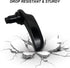 NTHREEAUTO Black Saddlebag Latch Lever - Saddle Bag Lid Lifter Aluminum Compatible with Harley Davidson Touring Street Glide Road King Special Roa...