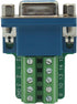 HDB15 3+6 HDMI Female to VGA Female D-SUB 15 Pin Terminal Connector DB15 Adapter 3Row 15Pin to Terminal Breakout Board Connectors with Case......