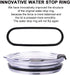 koodee 30 oz Tumbler Lids, Fits for 30Oz YETI Rambler, Ozark Trail and More, 2 Pack Spill-proof Lids,Covers for 30 Ounce Tumbler,Cup (White)...
