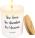 House Warming Gifts for New Home - Housewarming Gifts for New House - Scented House Warming Candle – Glass Jar Candle Gift with 100% Organic Soy W...