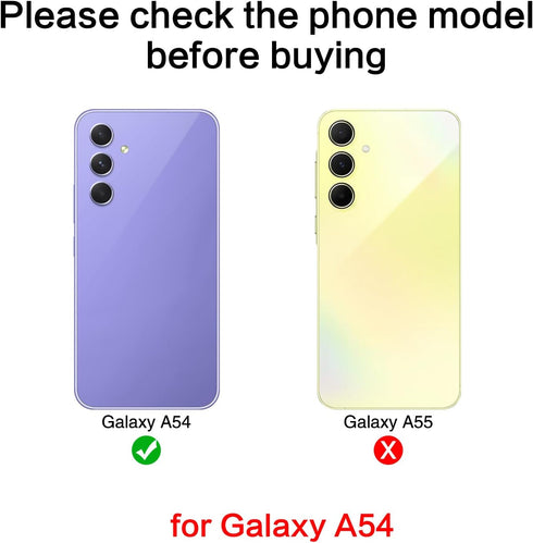 2PCS Galaxy A54 Back Rear Camera Lens Glass Replacement, ASDAWN Back Lens Glass for Samsung Galaxy A54 6.4 inches All Carriers with Free Lens Film...