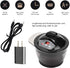 Electric Mixer, Electric Blender, with Scales Mixing Bowl, US Plug Automatic Dye Cream Blender for Hair Salon Home...