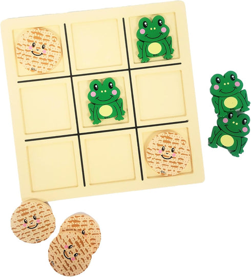 Rite Lite Passover Tic Tac Toad Game | Pesach Seder Tic Tac Toe Educational Plagues Frogs For Kids Game Night Jewish Holiday Party Hours of Fun!...