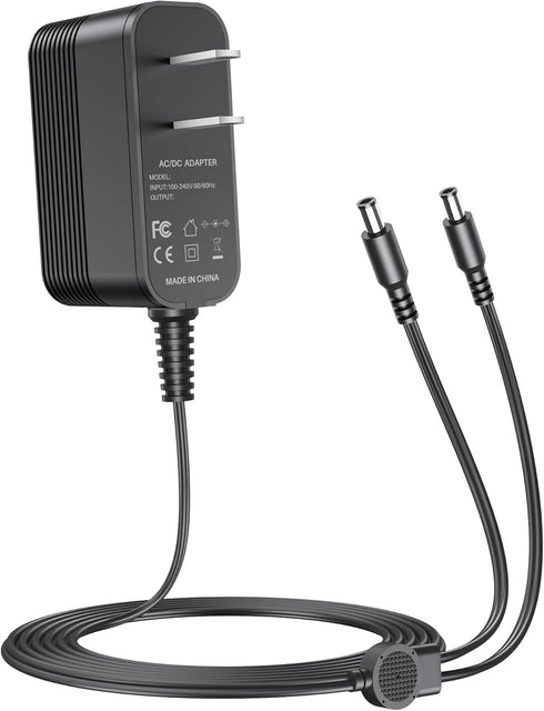 10V Adapter for Dogtra Charger Power Cord for Dogtra ARC 1900S 1902S Super-X 3502NCP 2300NCP 2500T&B 3500NCP Remote Trainer Collar HK-AJ-100A150-U...
