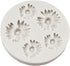 Daisy Flower Silicone Fondant Mold Flower Chocolate Candy Molds For Flower Cake Decoration Cupcake Topper Sugar Craft Polymer Clay Gum Paste...