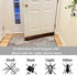 Evelots Cold, Hot Air Door Draft Stopper - Strong Metal Clips - Block Cold Air, Noise, Dust - Warm & Quieter Home- No Need to Bend Down- 36 Inch W...