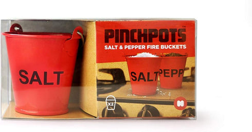 Mustard Fire Salt and Pepper Pinch Pots...