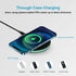 15W Wireless Charger Fast Charging Pad Compatible Samsung Galaxy S24 S23 S22 S21 S20 Ultra 5G FE S10 S9 S8 S7 S6, Note 20 10 9 8, Z Fold5/4/3/2, Z...
