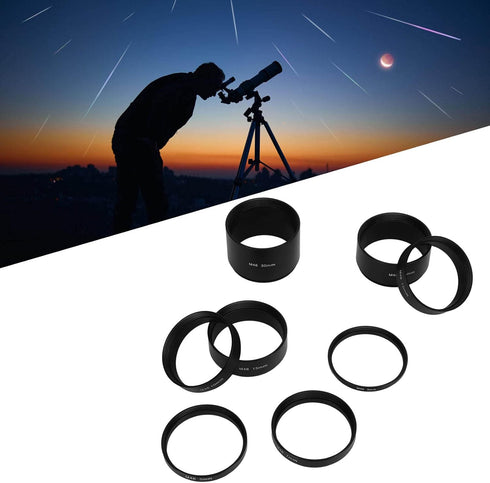 M48 Astronomical Extension Tube Kit, M48X0.75 Spacing Troubleshooting Length Extension Tube Kit for Astronomical Telescope Photography...