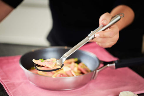 Roesle Roesle Stainless Steel Cooking, Silicone Edge, Basting Spoon...