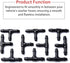 Windshield Washer Hose Connector, OTUAYAUTO Universal Windshield Wiper Hose T Connector (pack of 10)...