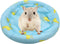 1 Pc Circular Summer Cooling Hamster Bed, Comfortable Sleep Mat Pad Cushion for Hamster/Hedgehog/Squirrel/Mice/Rats/Squirrel/Guinea Pig and Other ...